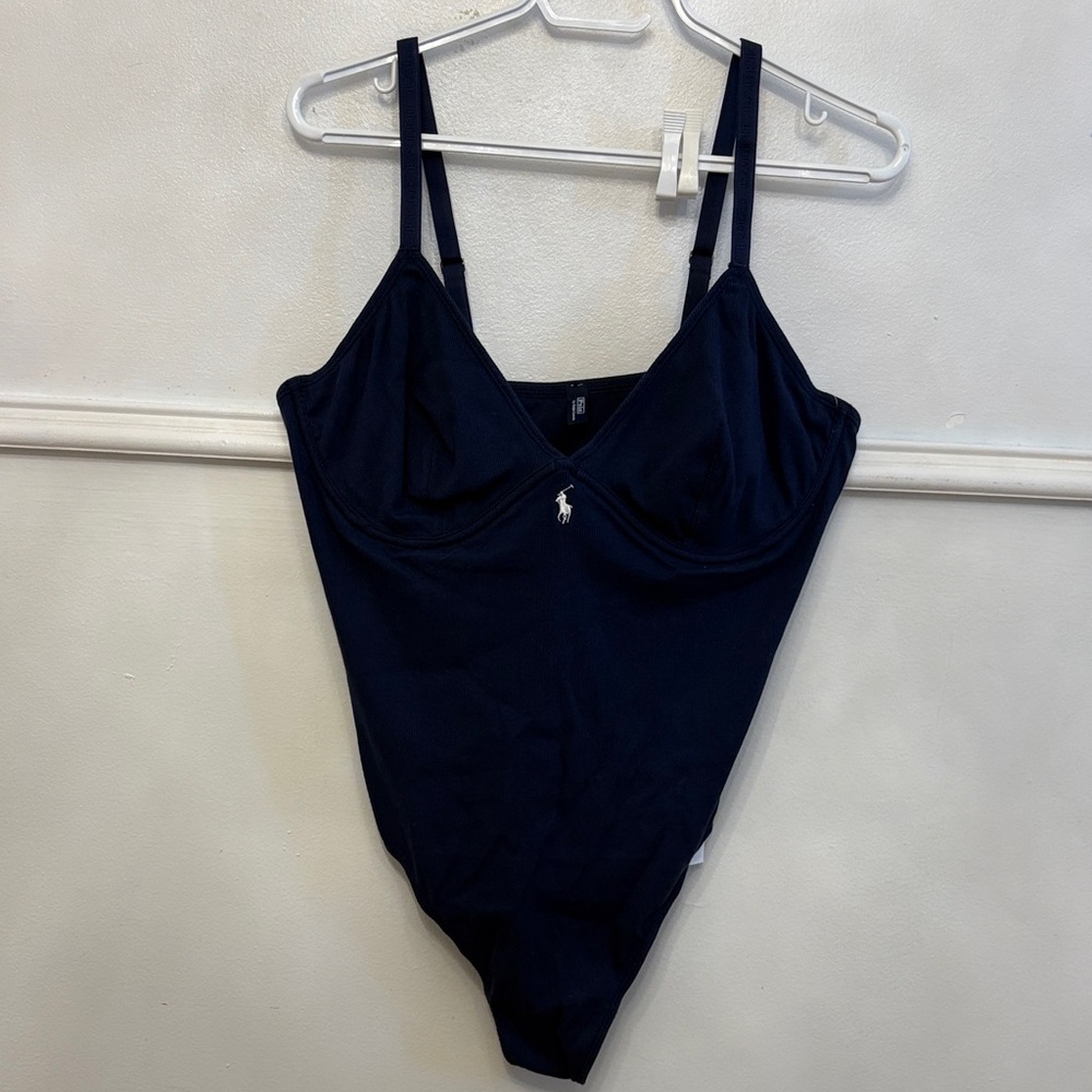 NWT never worn Ralph Lauren Navy Blue bodysuit 💙